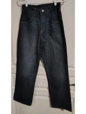 20x Jeans Boys Size 16 Regular Blue Xtreme Cowboy Distressed Faded Rodeo Ranch
